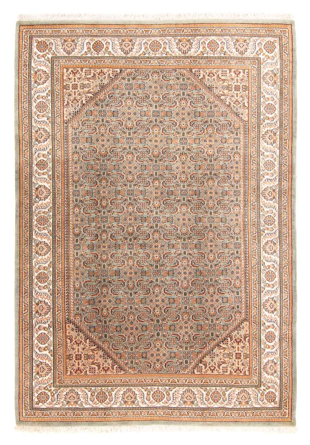 Oosters tapijt - Bijar - Indus - 237 x 168 cm - lichtgrijs