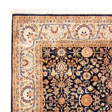 Dywan orientalny - Keshan - Indus - 230 x 168 cm - ciemnoniebieski