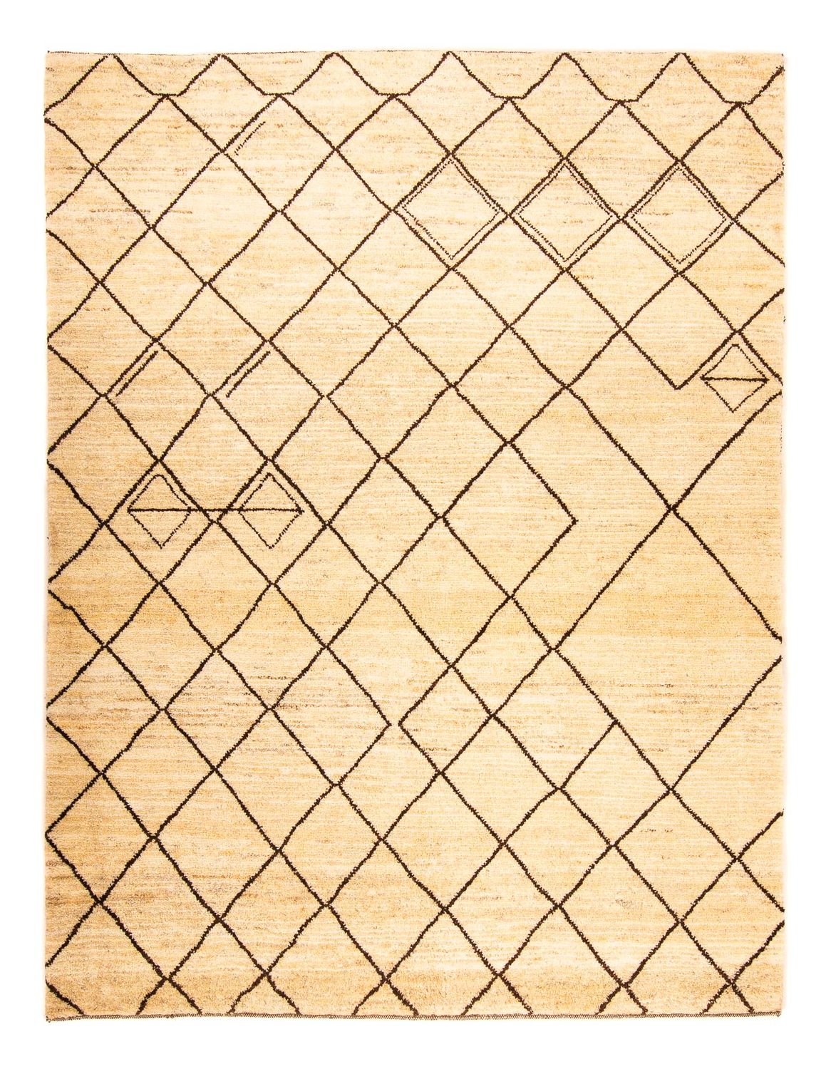 Alfombra Gabbeh - Loribaft Persa - 193 x 151 cm - beige