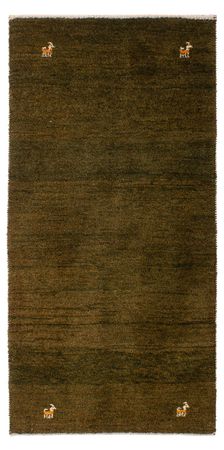 Tappeto Gabbeh - Loribaft Persero - 144 x 70 cm - marrone scuro