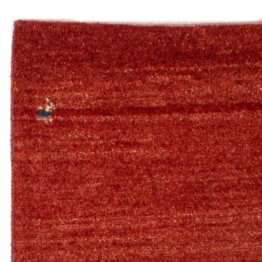 Tapis Gabbeh - Loribaft Persan - 142 x 75 cm - rouille