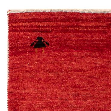 Tappeto Gabbeh - Loribaft Persero - 118 x 75 cm - rosso scuro