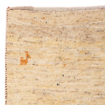 Alfombra Gabbeh - Loribaft Persa - 131 x 72 cm - beige