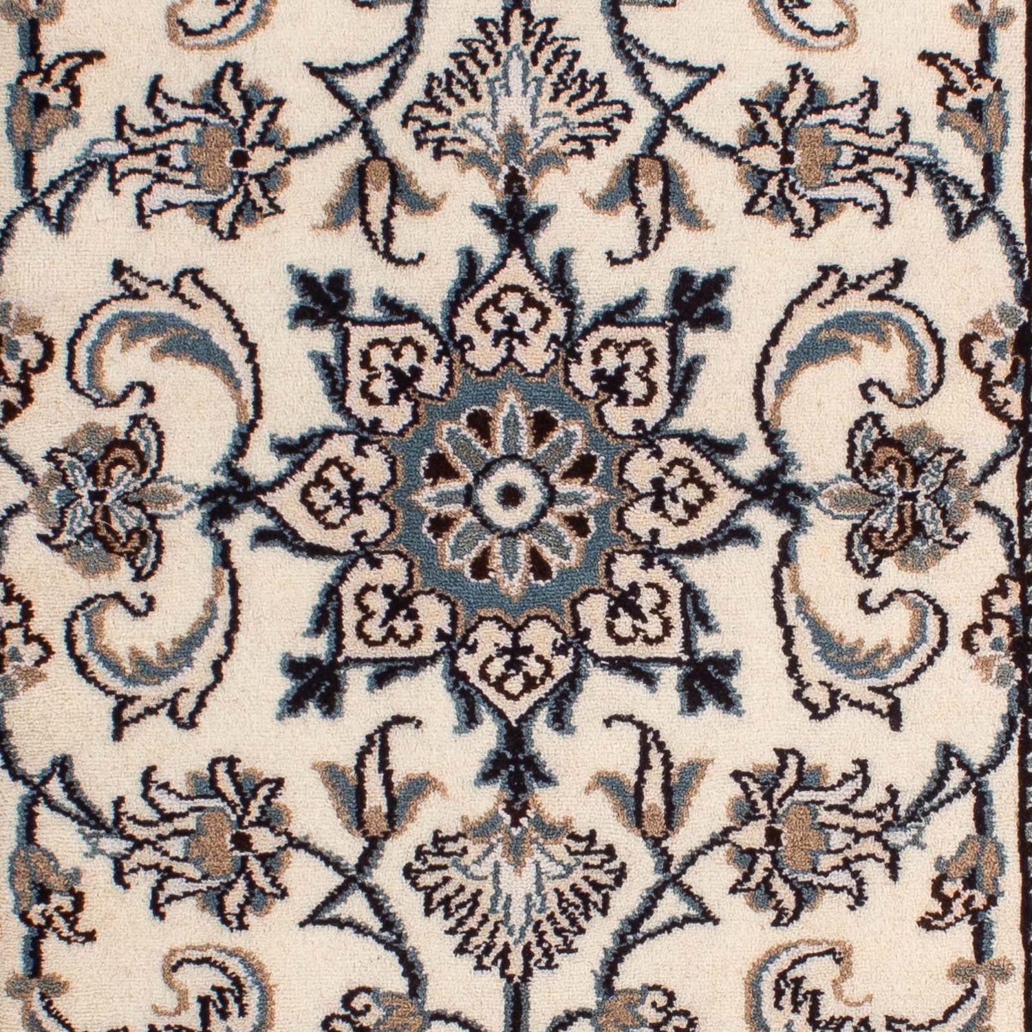 Alfombra persa - Nain - 141 x 69 cm - beige