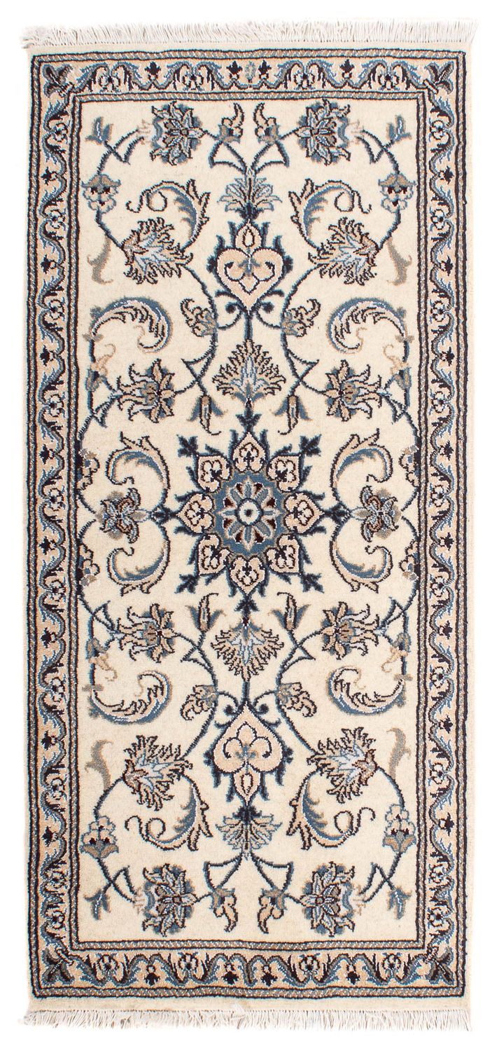 Persisk teppe - Nain - 140 x 68 cm - beige