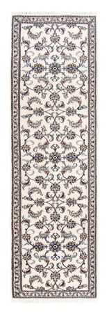 Tapis de couloir Tapis persan - Nain - 280 x 80 cm - beige