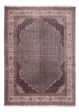 Orientalny dywan - Bijar - Indus - 351 x 252 cm - ciemnobrązowy