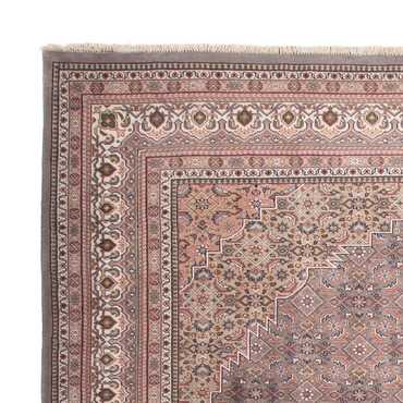 Tapete oriental - Bijar - Indus - 299 x 248 cm - castanho escuro