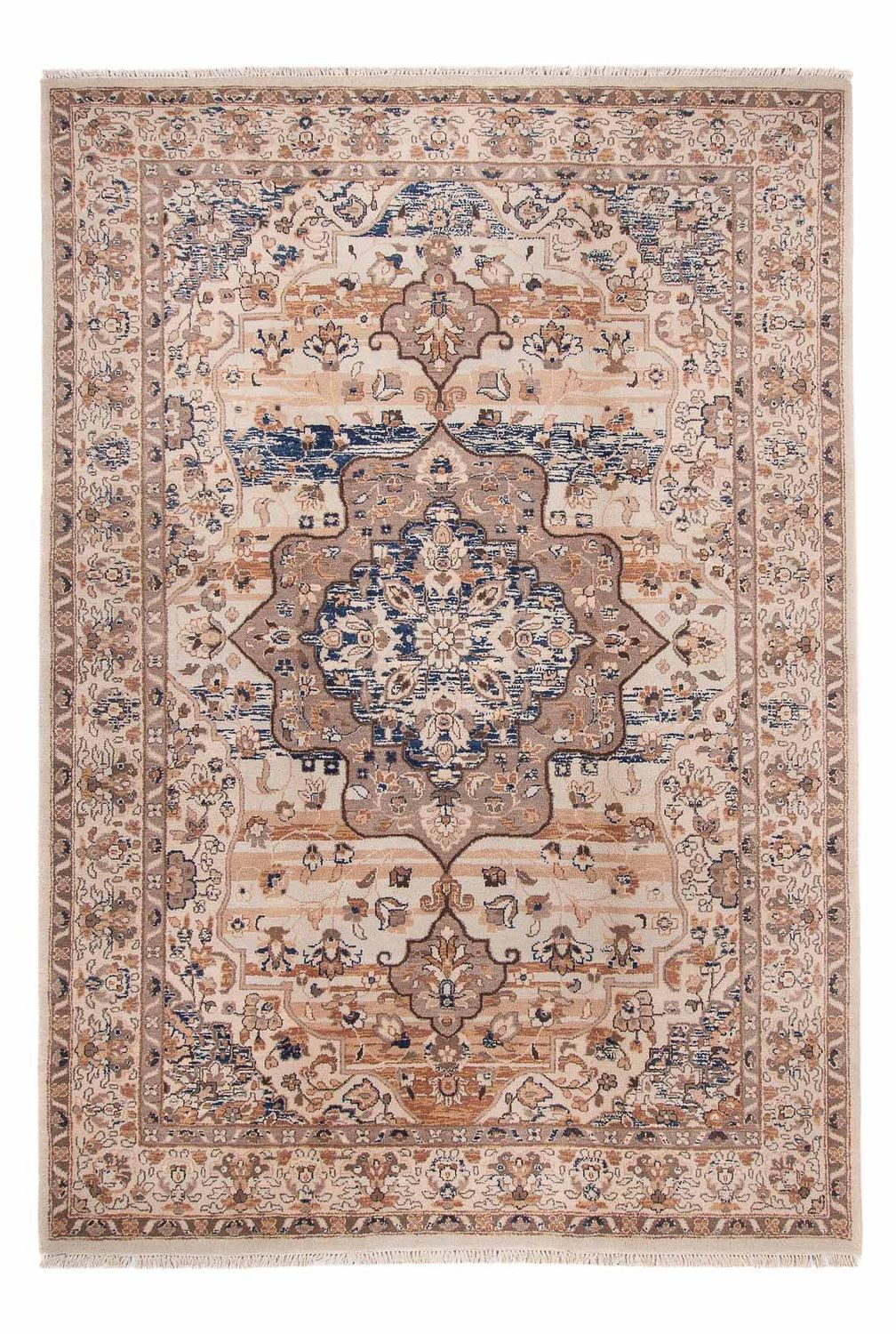 Tapis design - 295 x 201 cm - marron clair