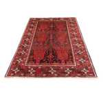 Loper Baluch tapijt - 240 x 124 cm - donkerrood