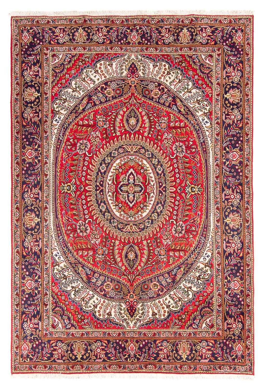 Tapis persan - Tabriz - 300 x 205 cm - rouge