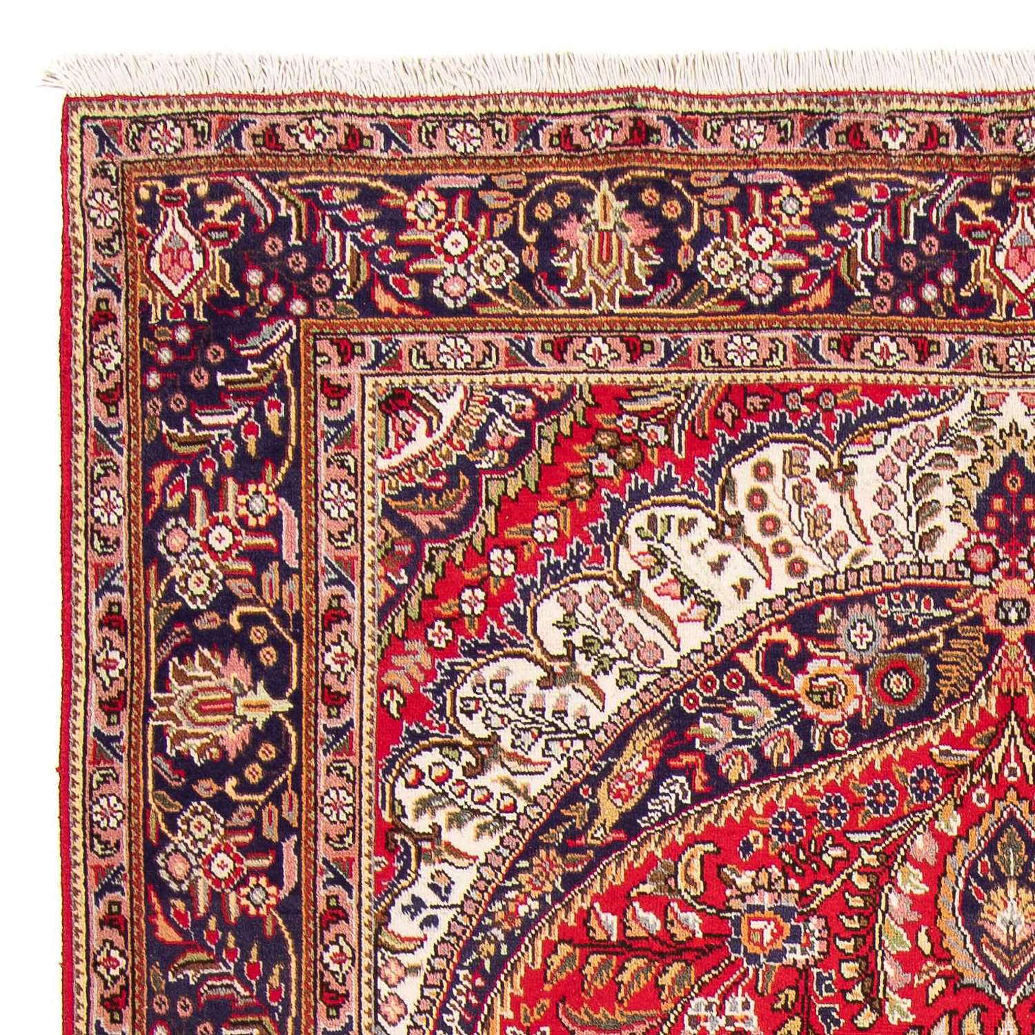 Persisk matta - Tabriz - 300 x 205 cm - röd
