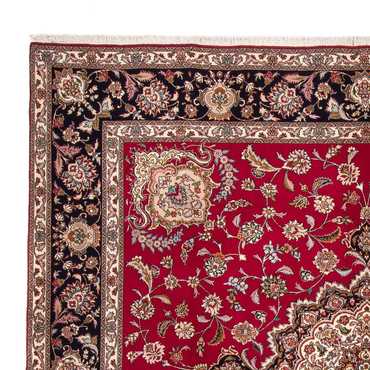 Tappeto Persero - Tabriz - Reale quadrato  - 246 x 245 cm - rosso scuro