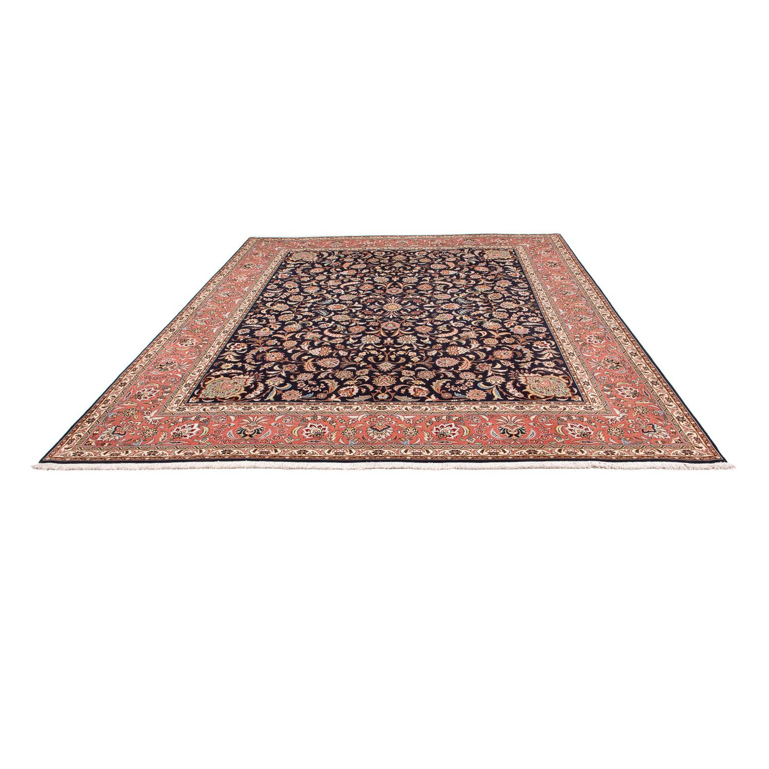 Tappeto Persero - Tabriz - Reale - 305 x 250 cm - blu scuro