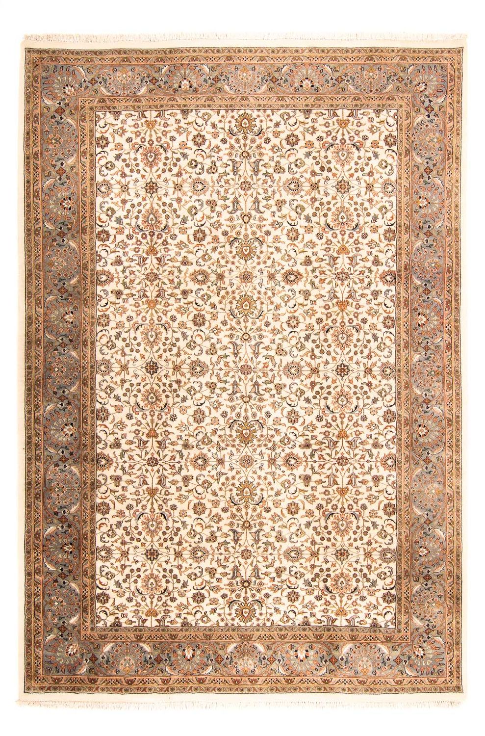 Dywan orientalny - Keshan - Indus - 298 x 201 cm - beżowy