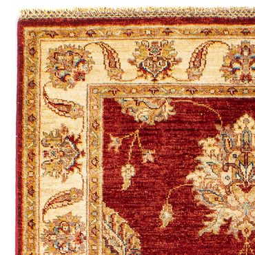 Tapis Ziegler - 144 x 99 cm - rouge foncé