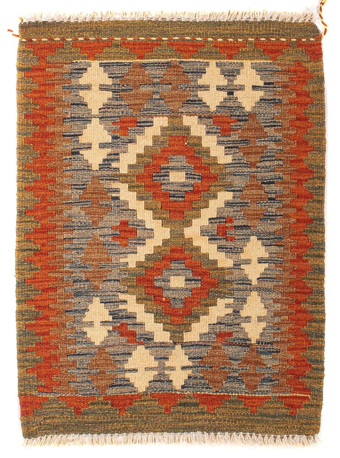 Kelimteppe - Orientalsk - 90 x 60 cm - flerfarget