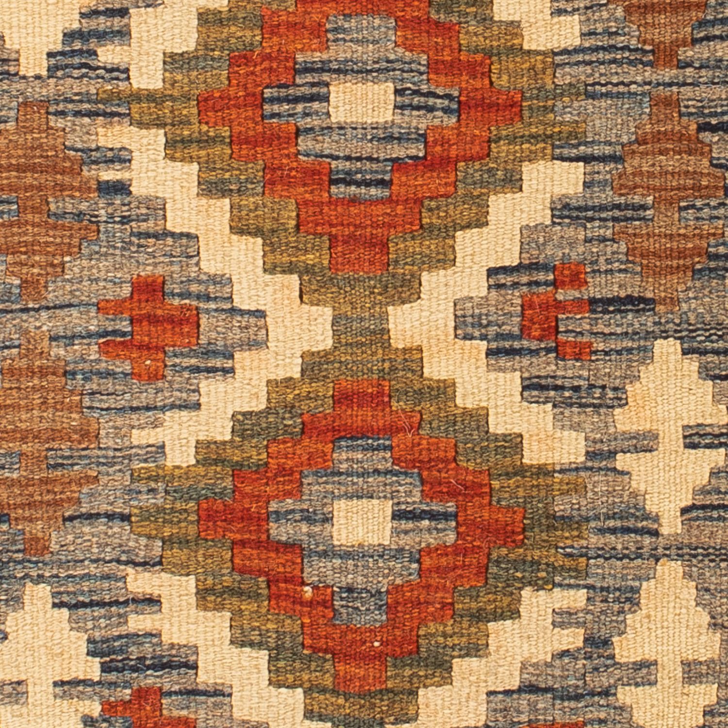 Kelim Carpet - orientalisk matta - 90 x 60 cm - flerfärgad