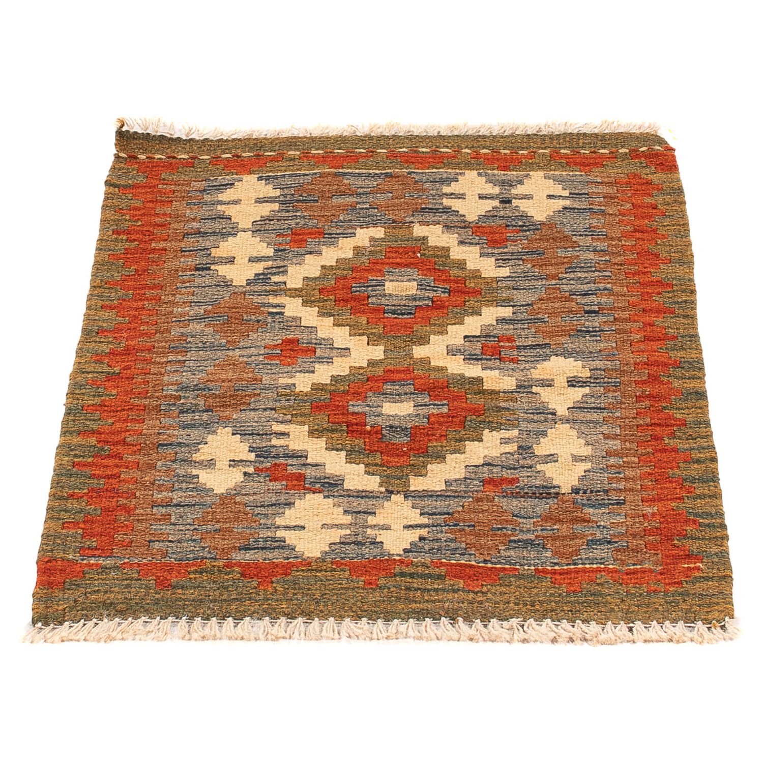 Alfombra Kelim - Oriental - 90 x 60 cm - multicolor