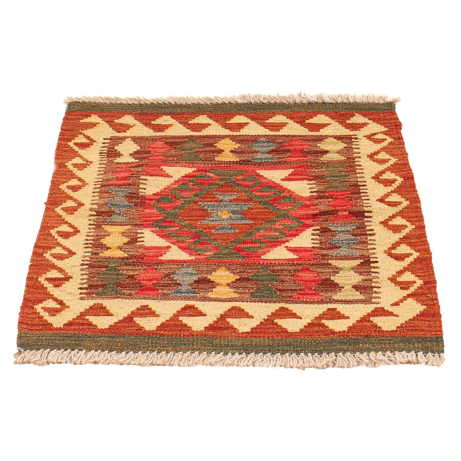 Kelim Rug - Oriental - 90 x 60 cm - multicolored