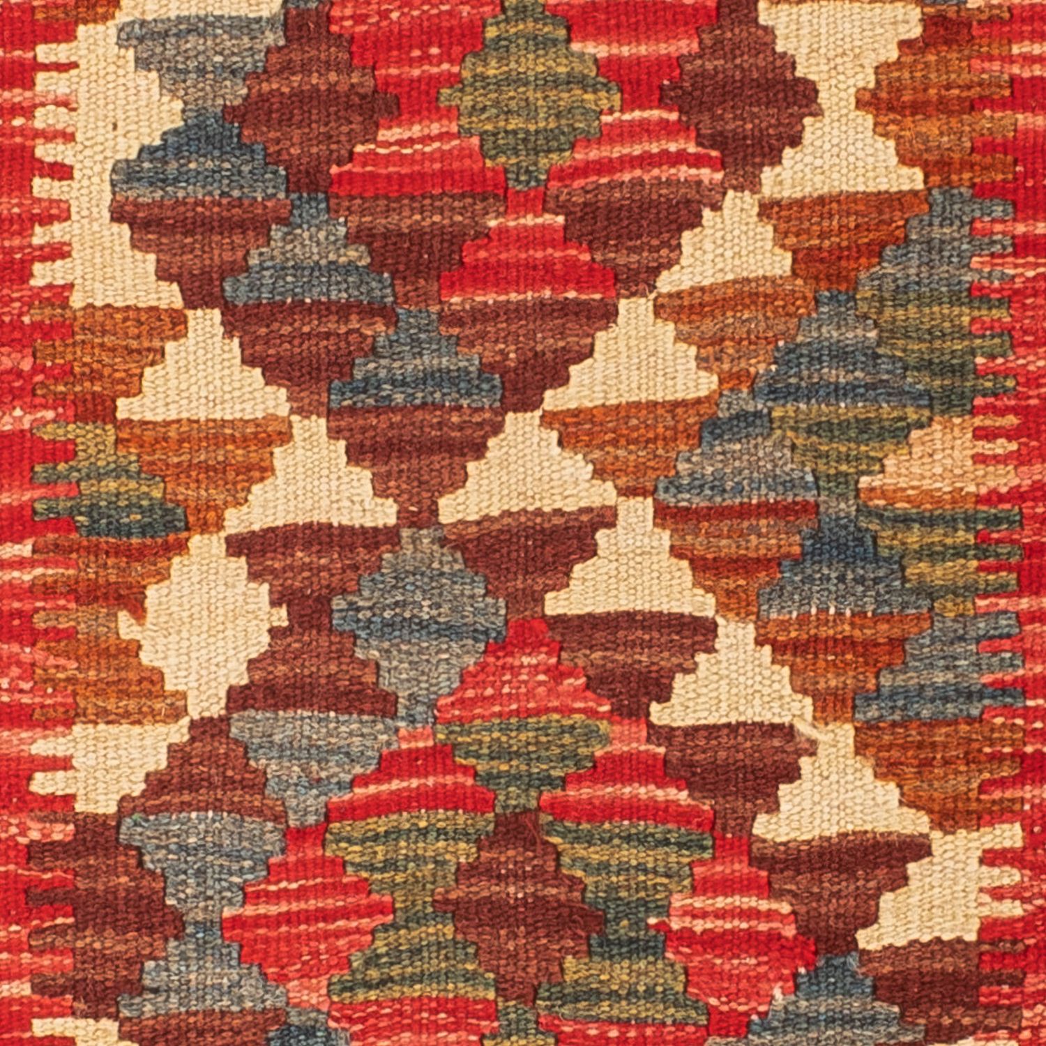 Kelim Carpet - orientalisk matta - 90 x 60 cm - flerfärgad