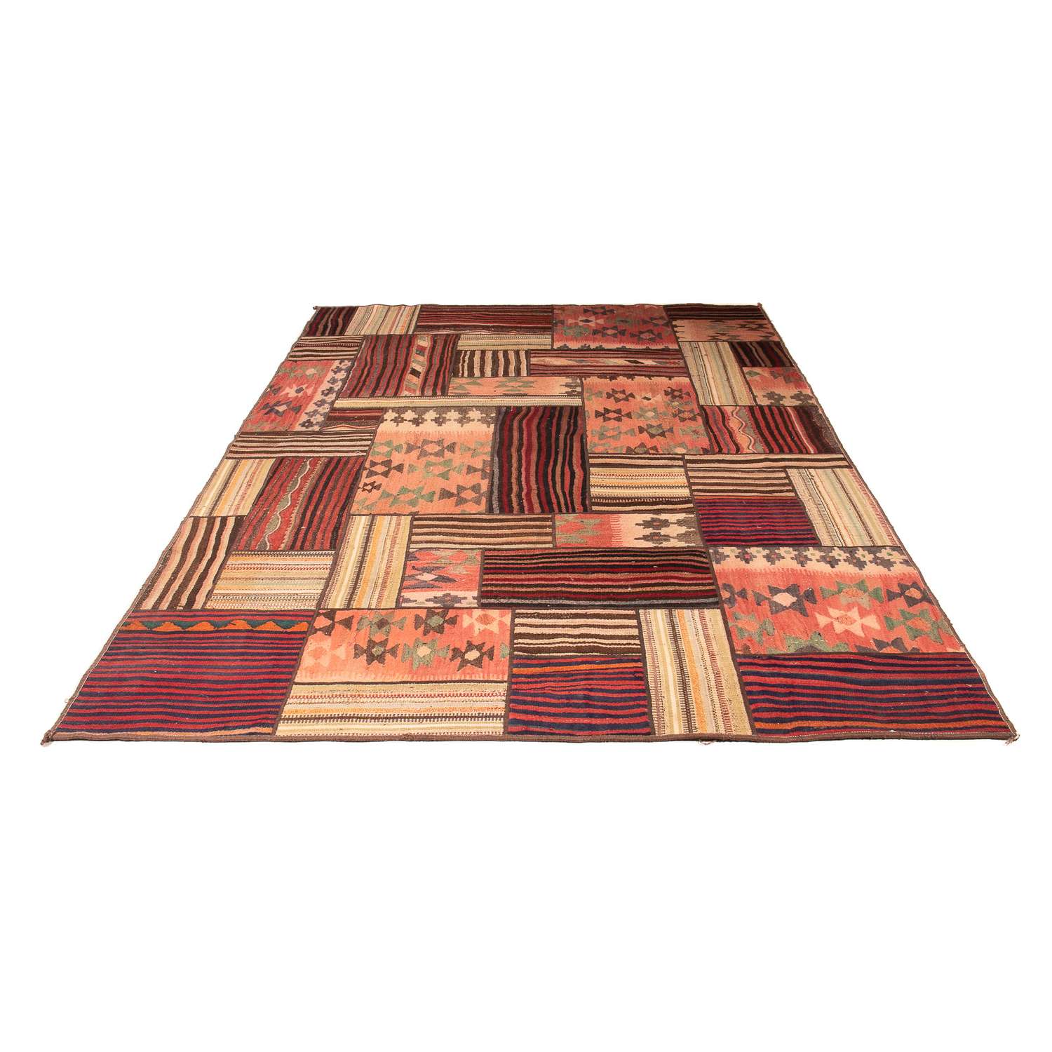 Patchwork tapijt - 300 x 200 cm - veelkleurig