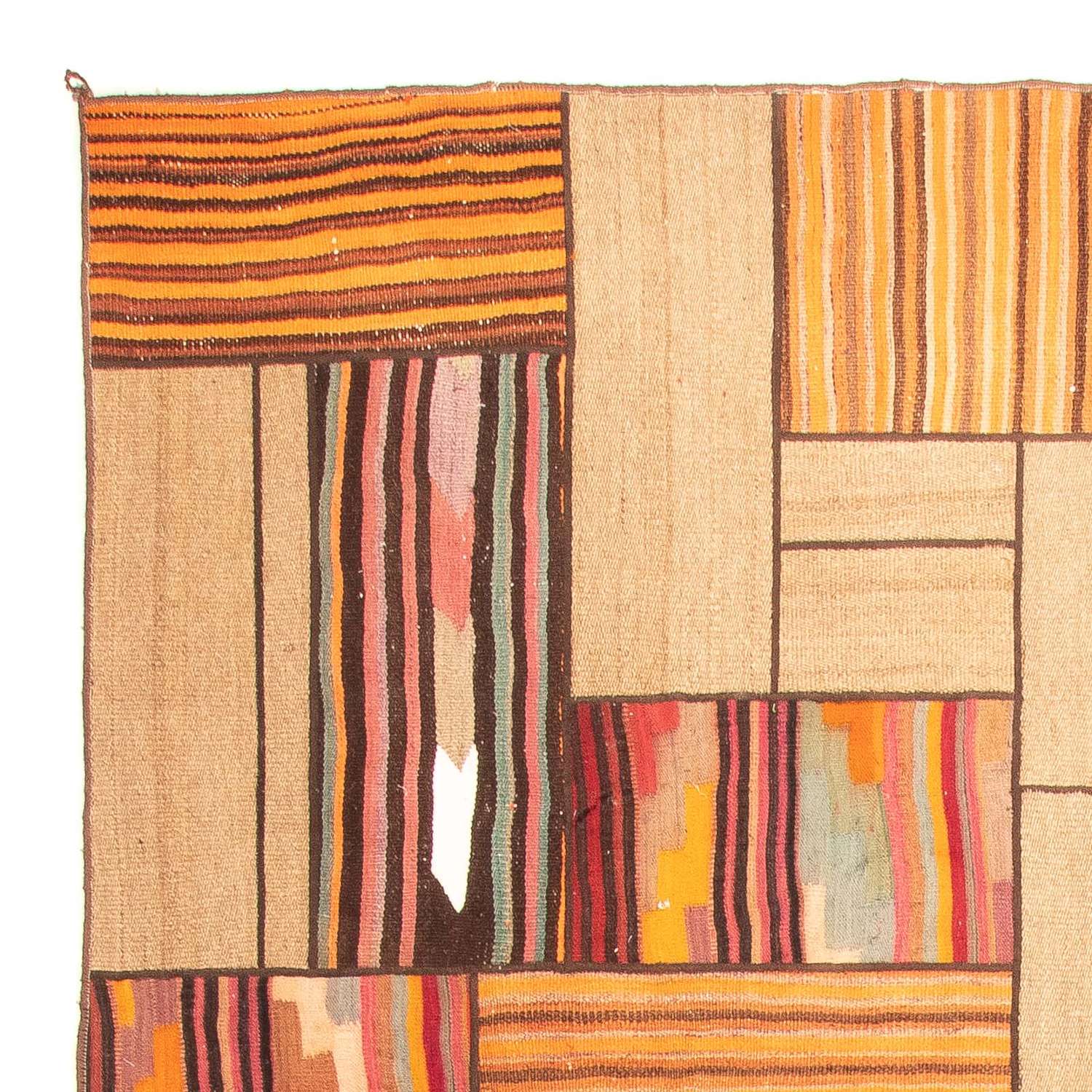 Tapete de trabalho em patchwork - 350 x 250 cm - multicolorido