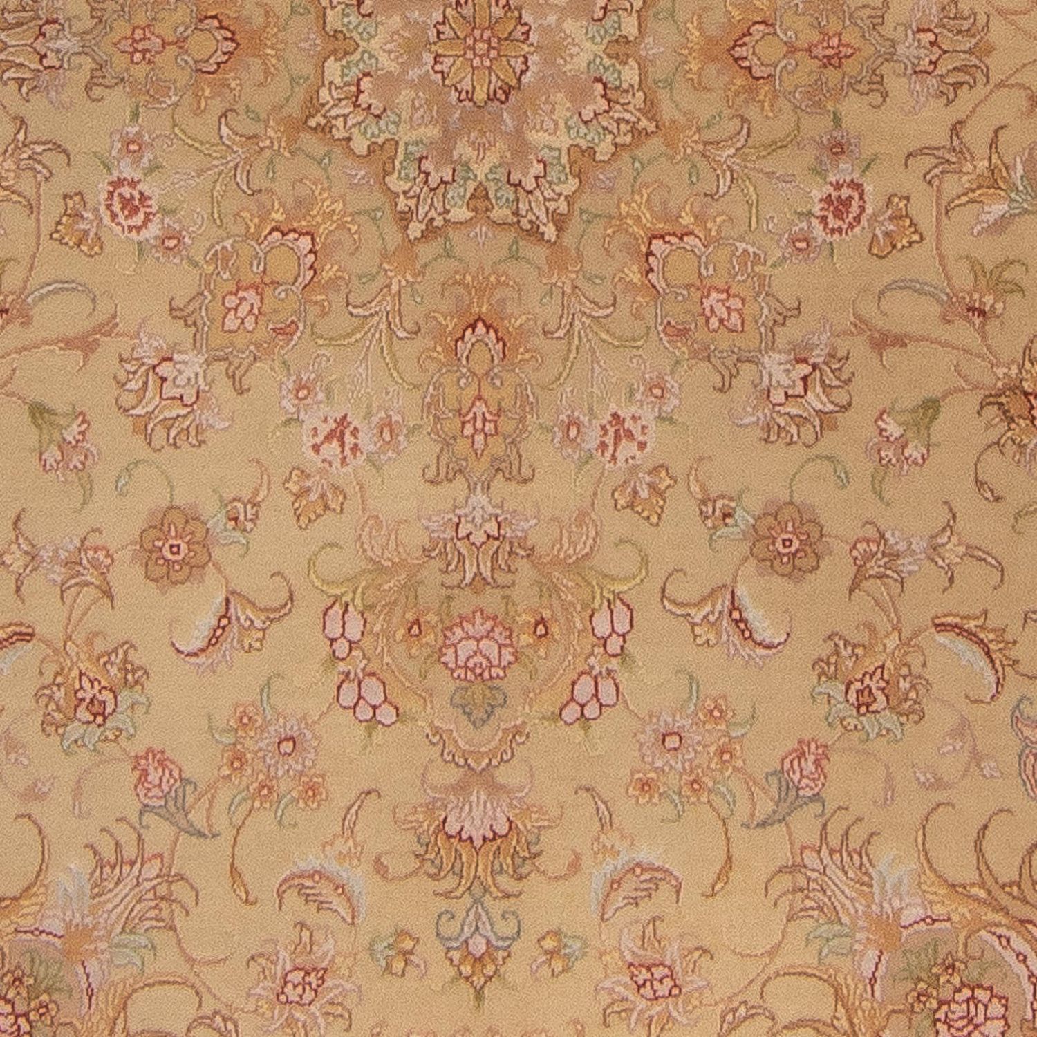 Tapete Persa - Tabriz - Premium - 200 x 150 cm - castanho