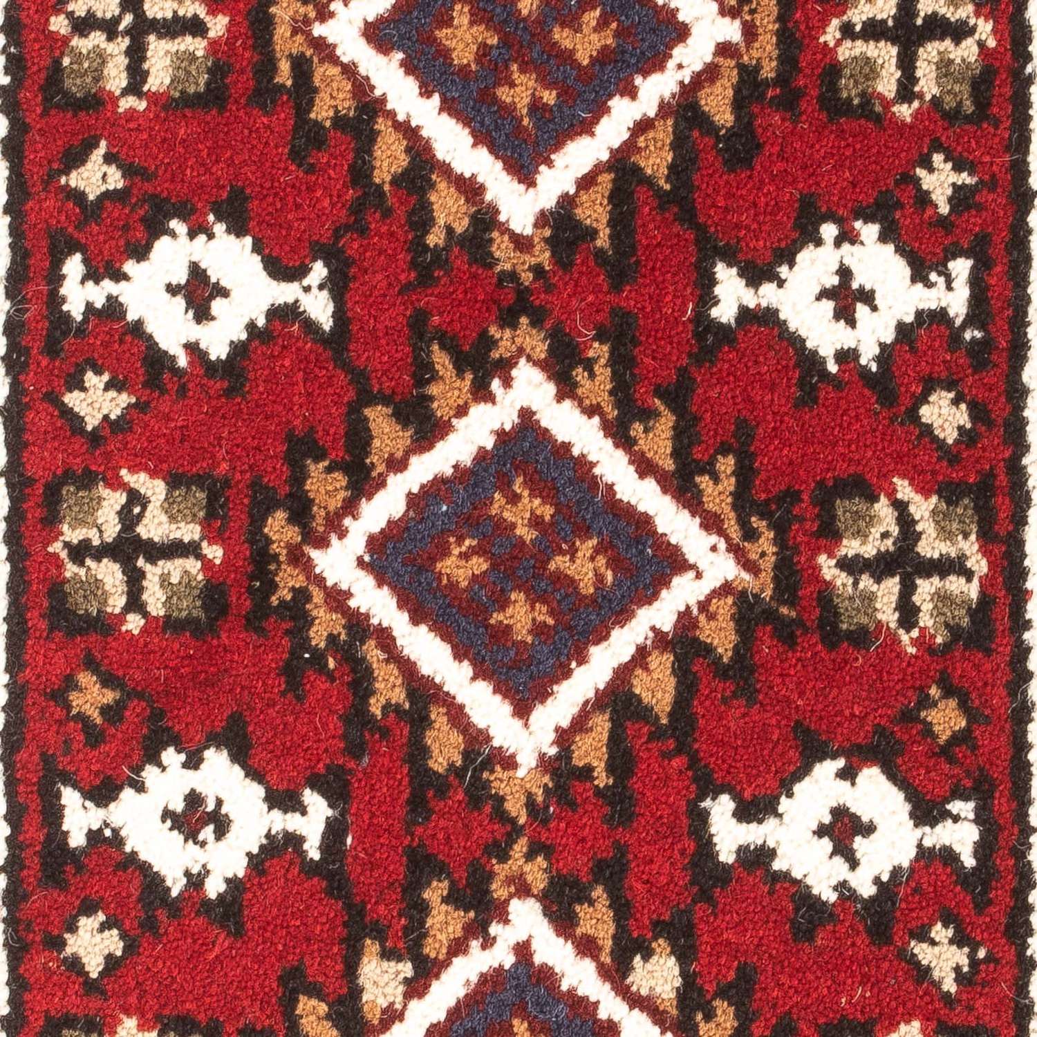 Dywan orientalny - 60 x 40 cm - ciemna czerwień