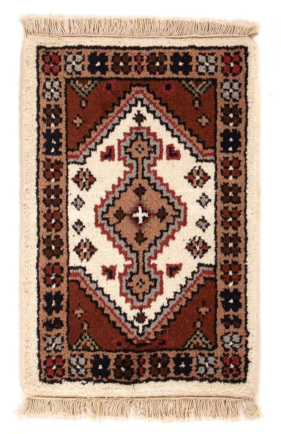 Orientalsk teppe - 60 x 40 cm - beige