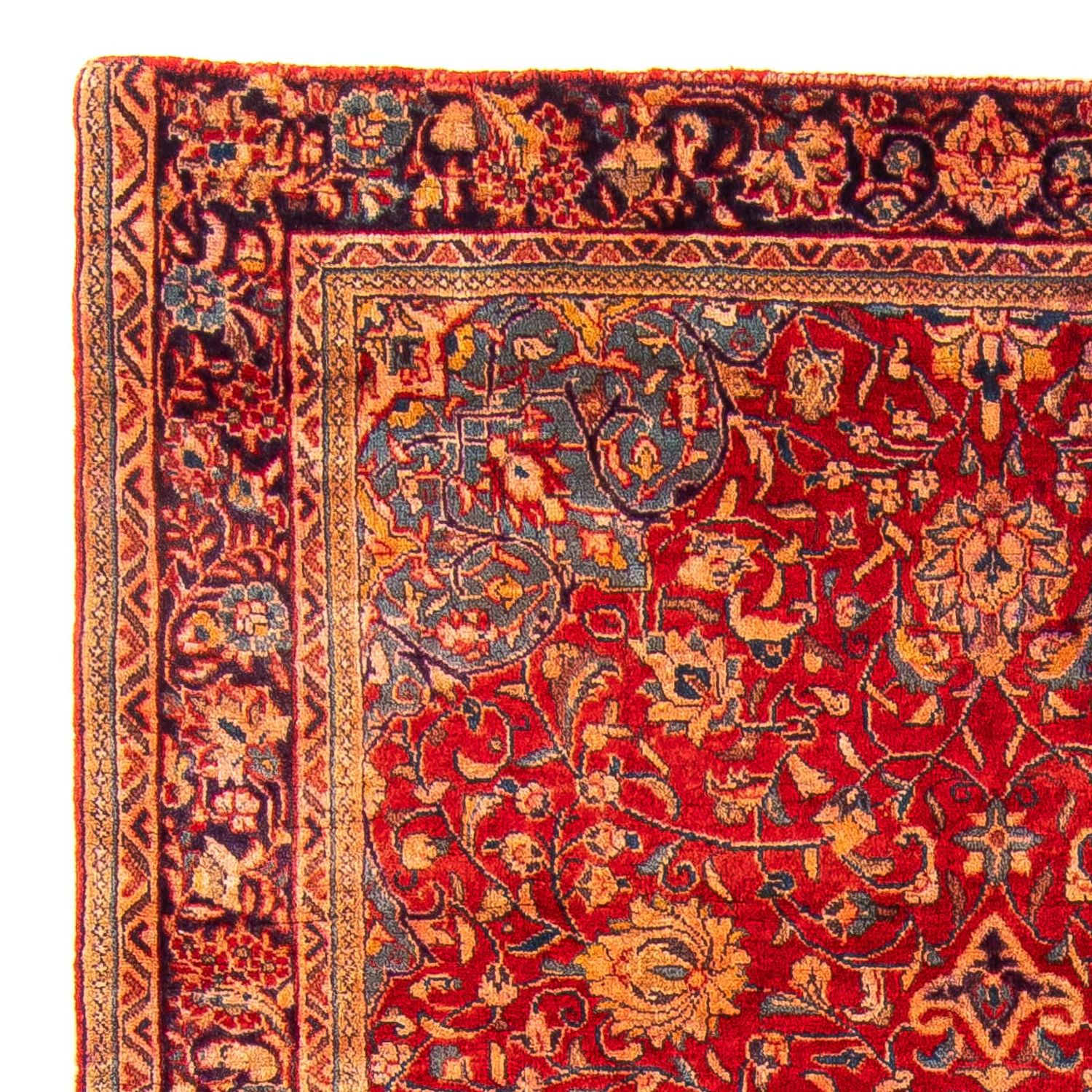 Tapis persan - Classique - 222 x 132 cm - rouge