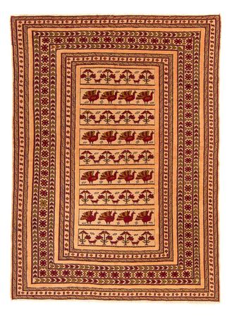 Kelim Carpet - orientalisk matta - 180 x 140 cm - brun