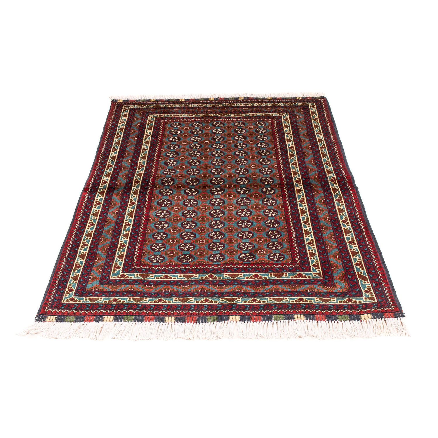 Tapis afghan - Boukhara - 150 x 100 cm - multicolore