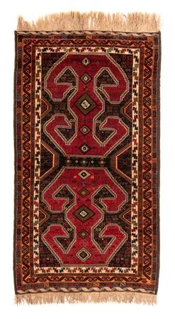 Loper Baluch tapijt - 214 x 115 cm - veelkleurig