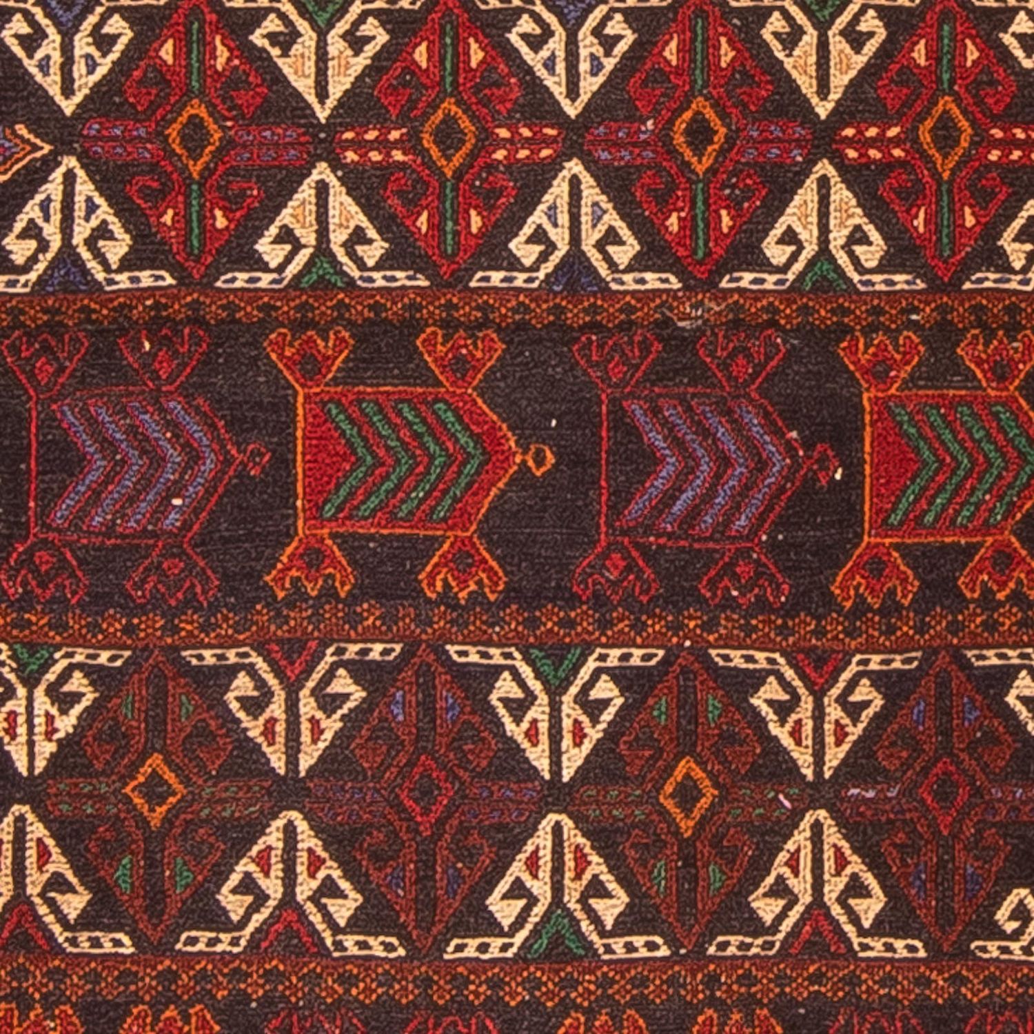 Kelimteppe - Orientalsk - 182 x 126 cm - brun