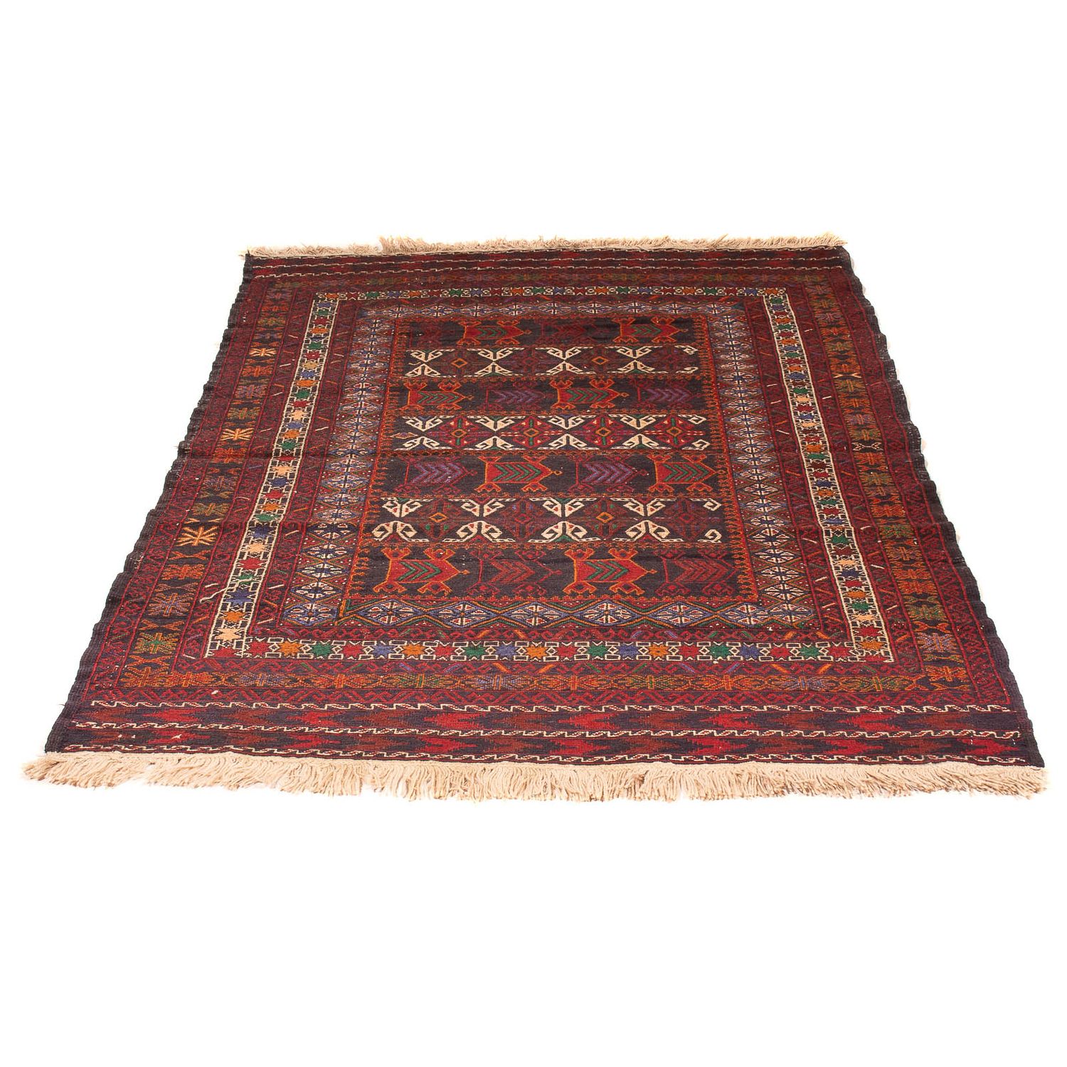 Tapis Kelim - Oriental - 182 x 126 cm - marron