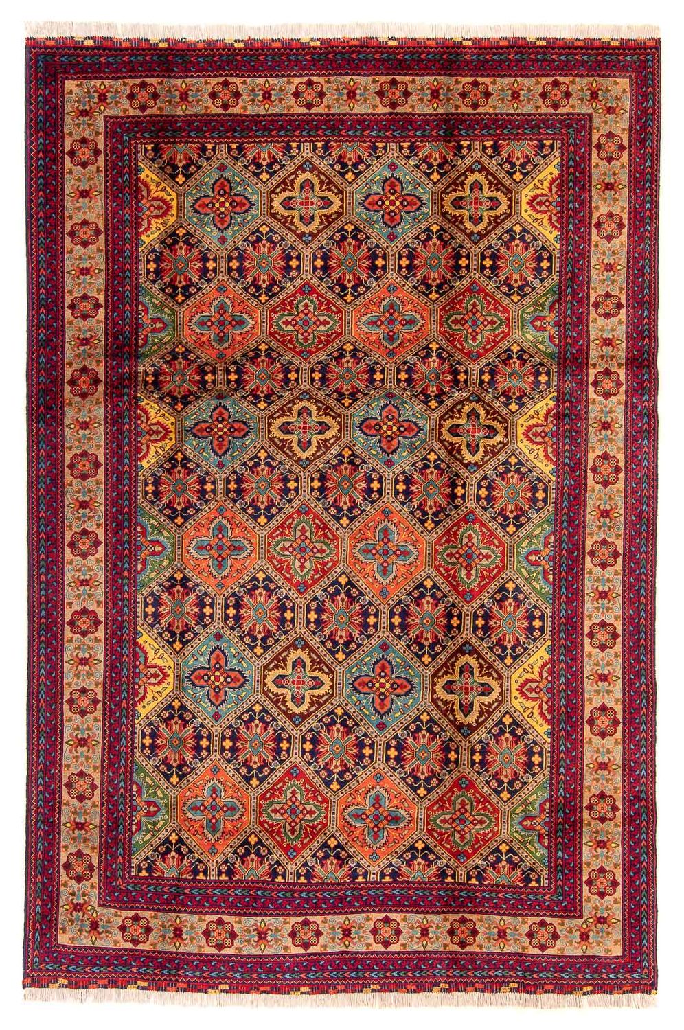 Afghan Teppich 299 x 192 cm