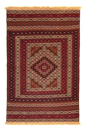 Kelim Carpet - orientalisk matta - 183 x 115 cm - flerfärgad