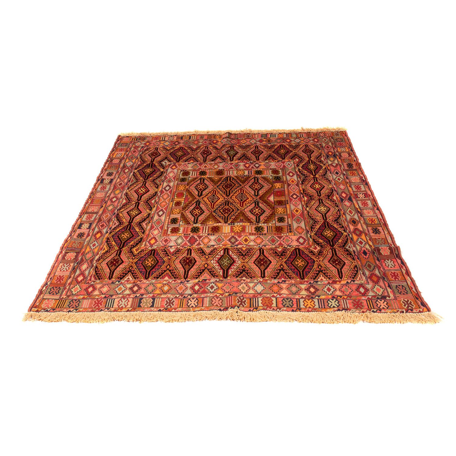 Alfombra Kelim - Oriental - 175 x 147 cm - multicolor