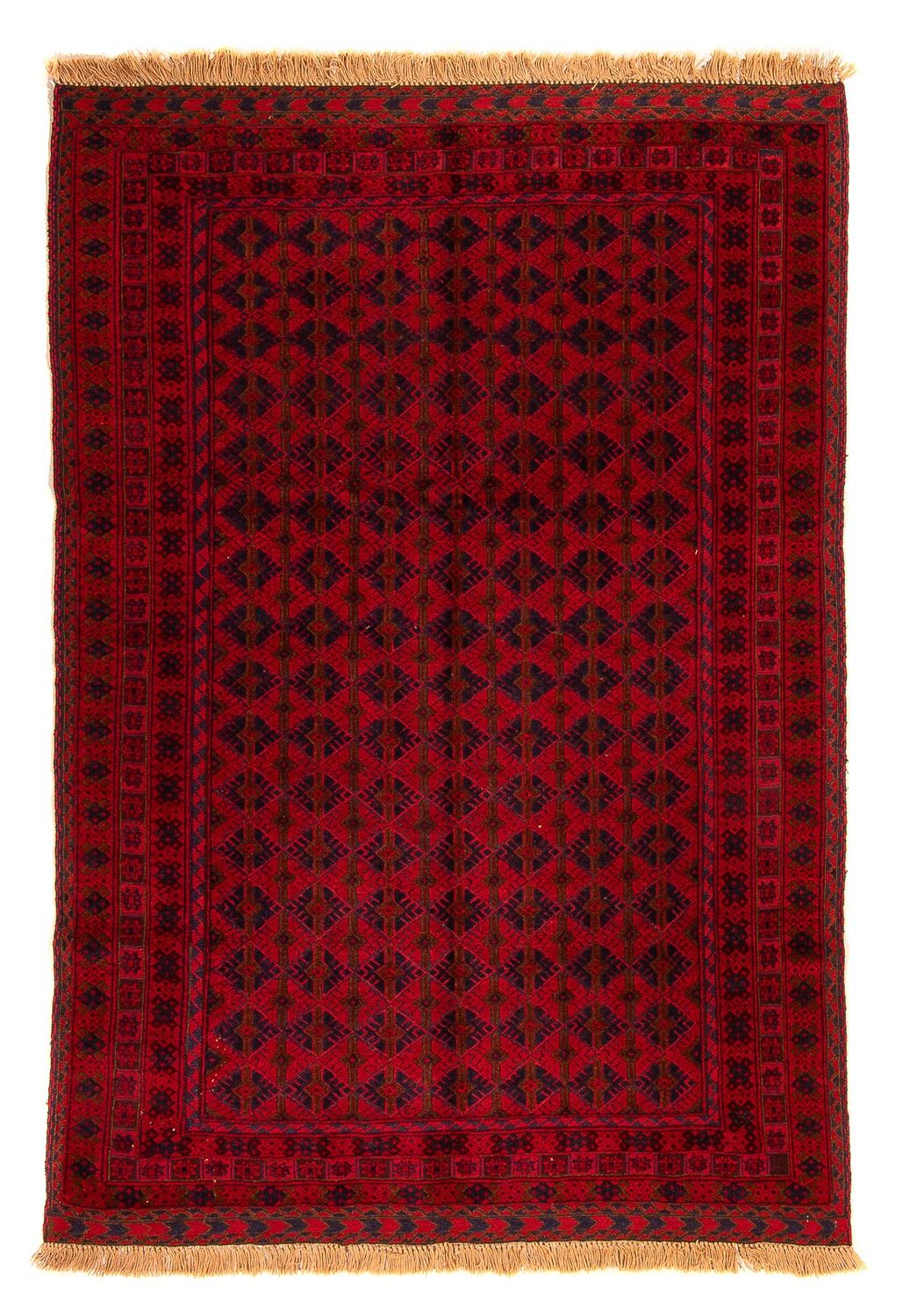 Kelim Rug - Oriental - 199 x 141 cm - dark red