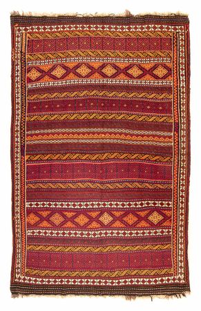 Tapete Kelim - Antigo - 231 x 149 cm - multicolorido