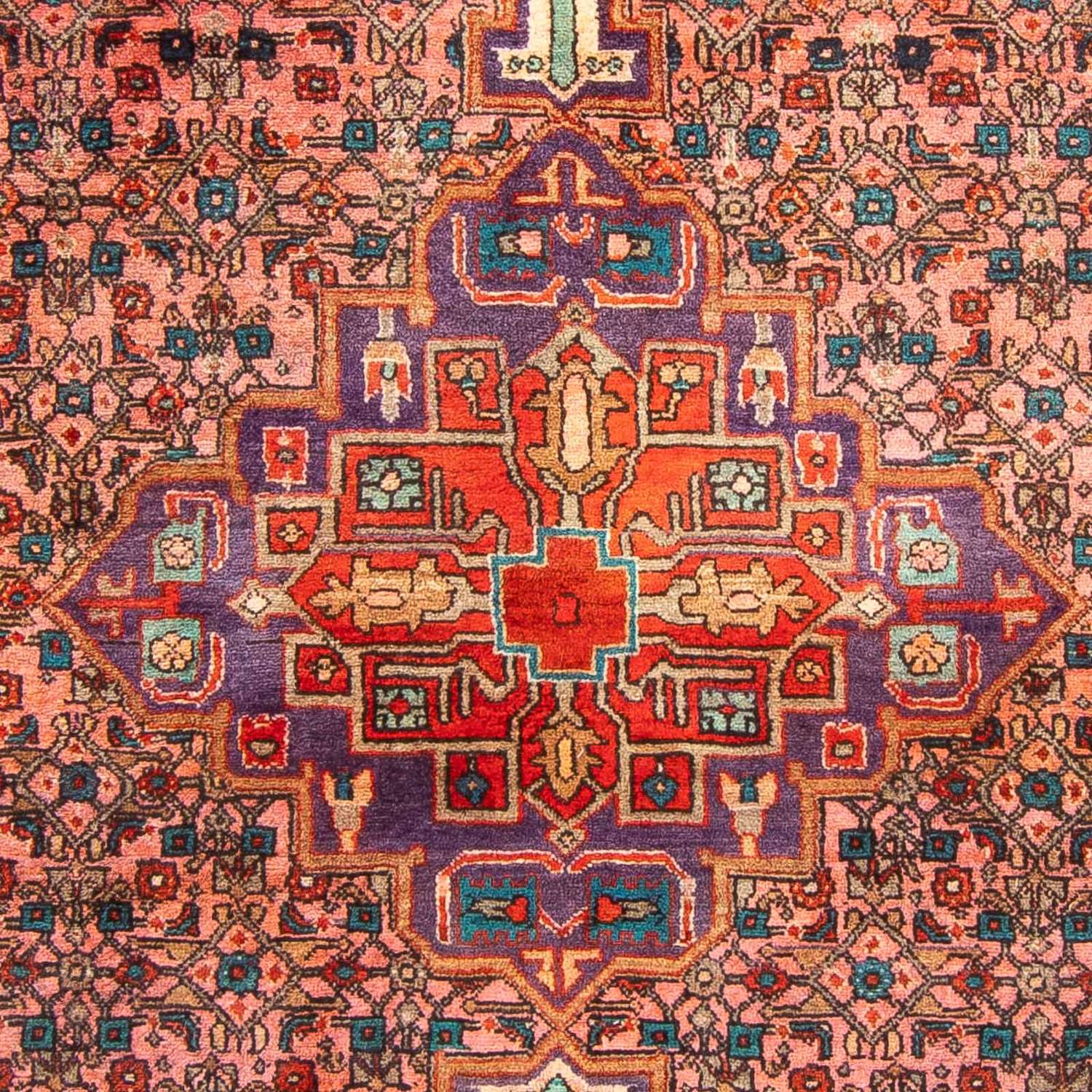 Corredor Tapete Persa - Nomadic - 257 x 100 cm - multicolorido