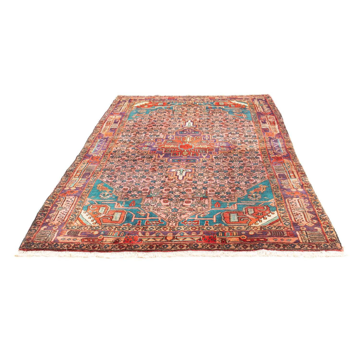 Runner Perský koberec - Nomádský - 257 x 100 cm - vícebarevné