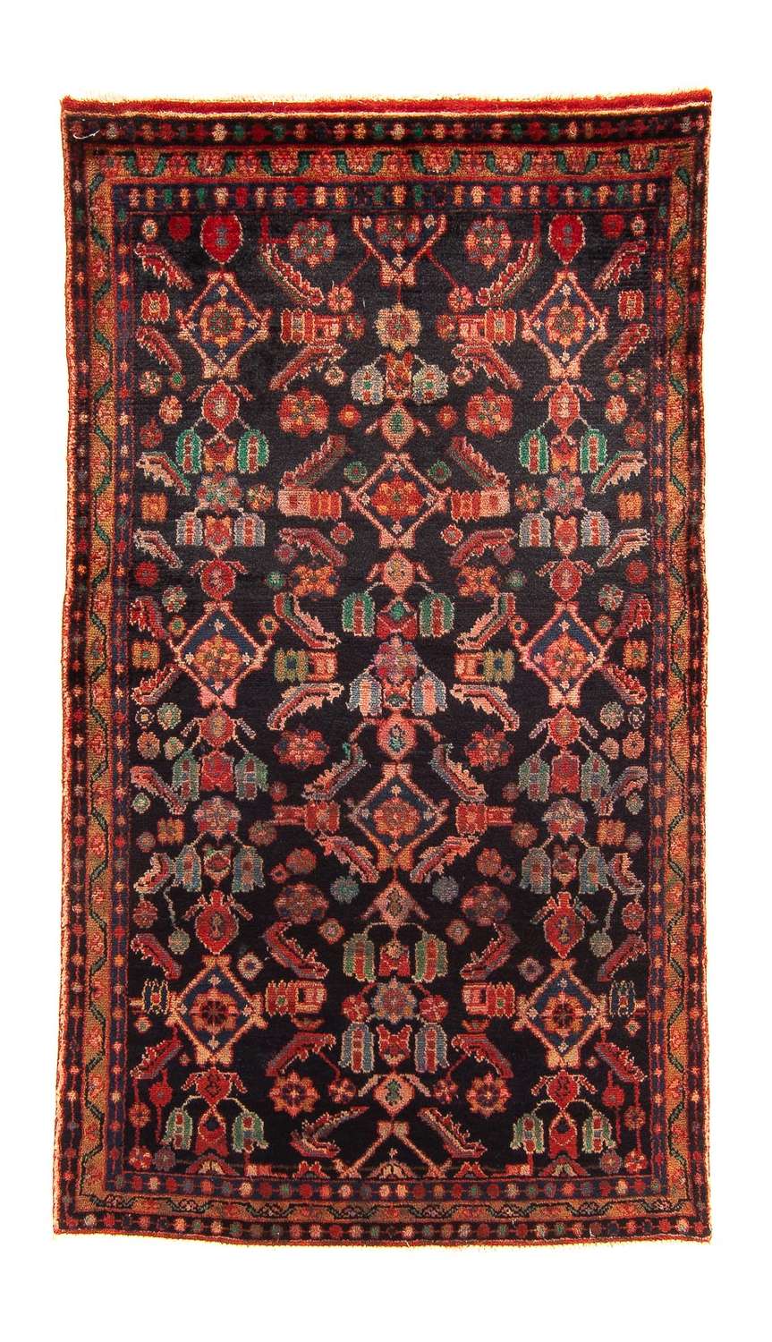 Løber Persisk tæppe - Nomadisk - 180 x 104 cm - mørkeblå