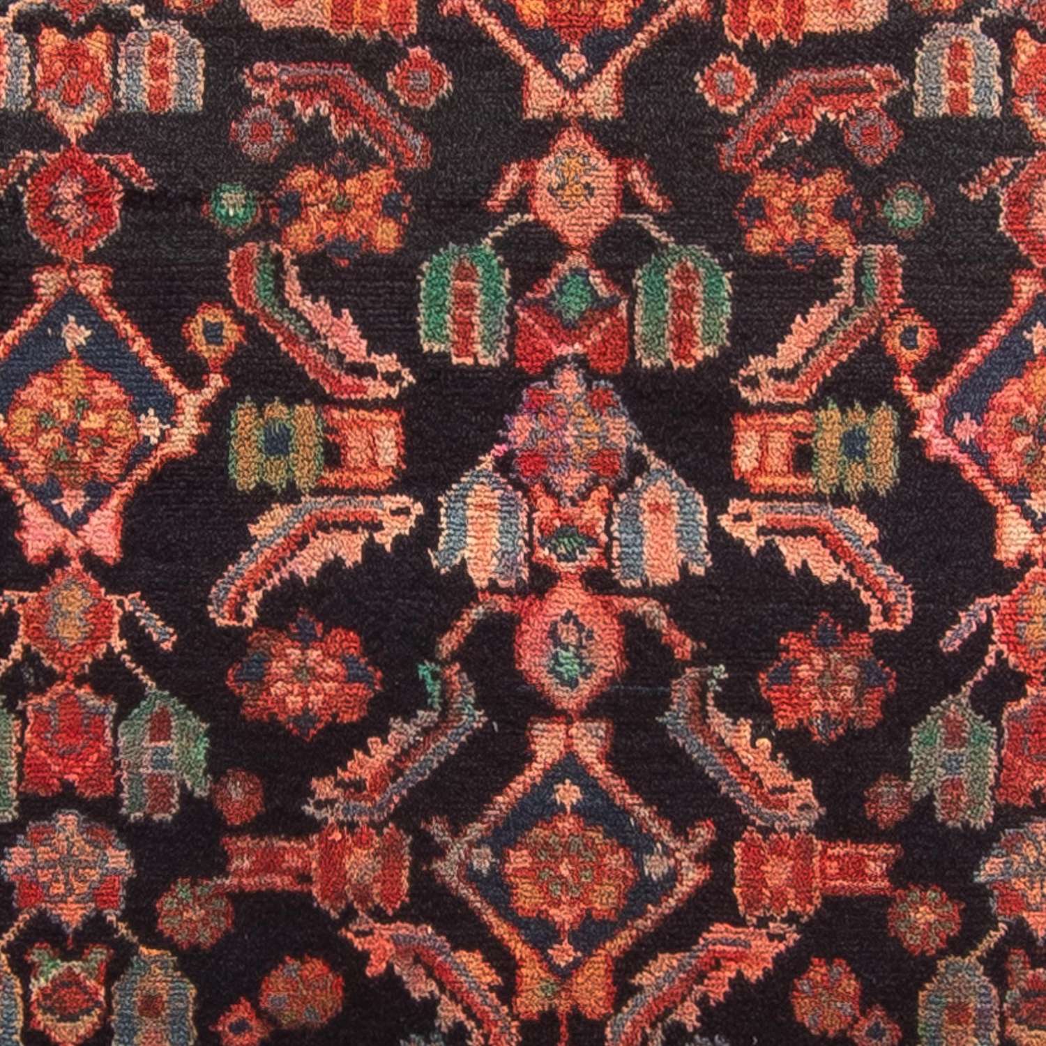 Biegacz Perski dywan - Nomadyczny - 180 x 104 cm - ciemnoniebieski