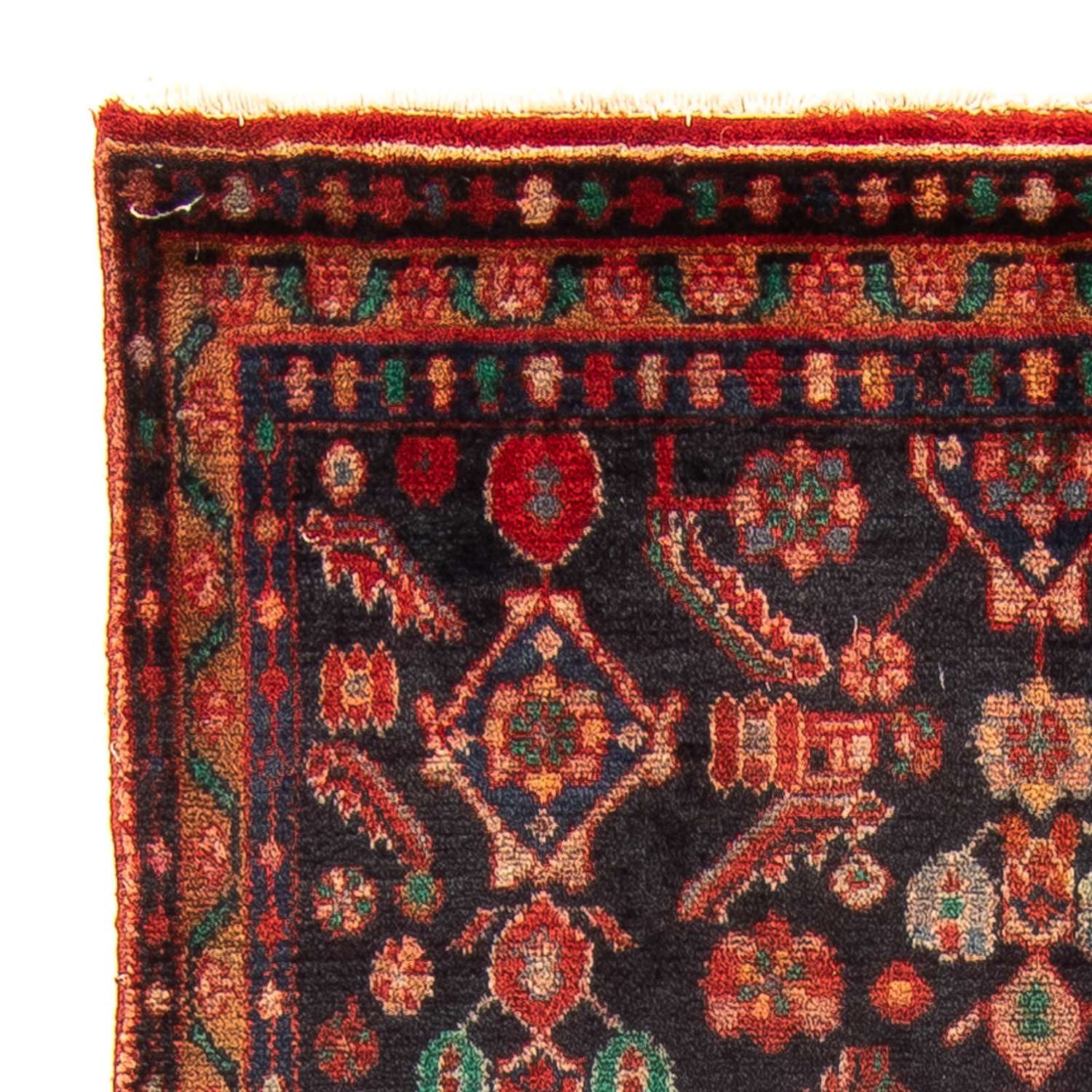 Løber Persisk tæppe - Nomadisk - 180 x 104 cm - mørkeblå