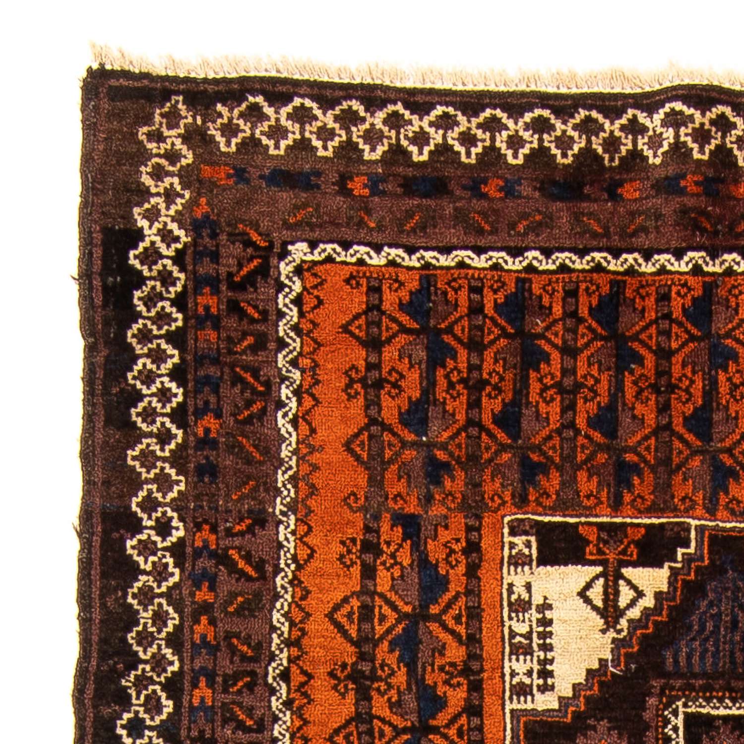 Baluch tapijt - 192 x 111 cm - bruin