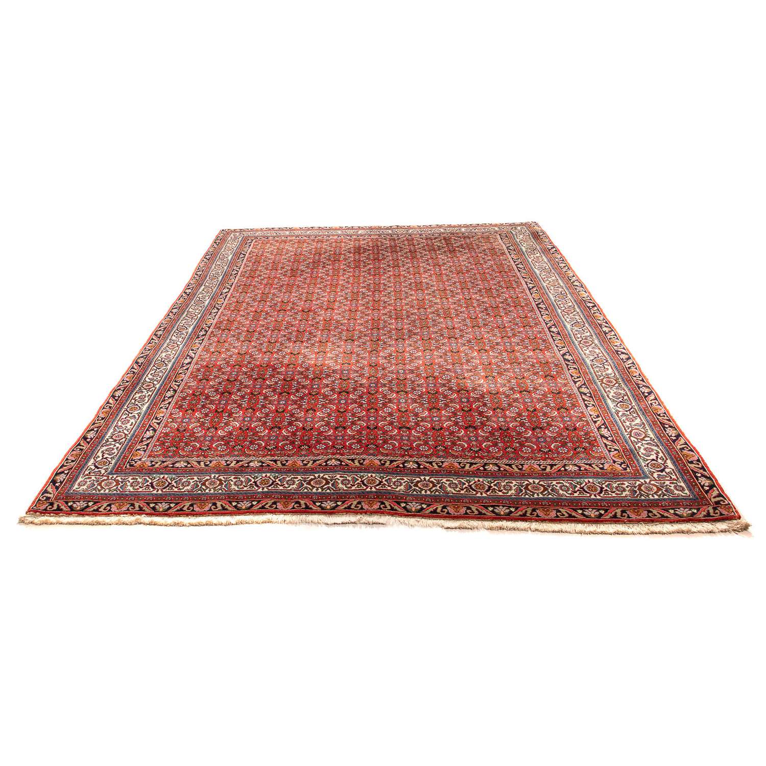 Tapis persan - Bidjar - 300 x 204 cm - rouge