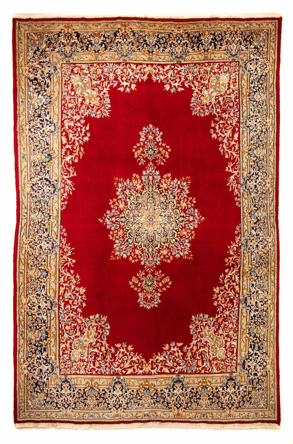 Alfombra persa - Clásica - 307 x 230 cm - rojo oscuro