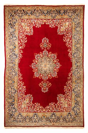 Tapis persan - Classique - 307 x 230 cm - rouge foncé